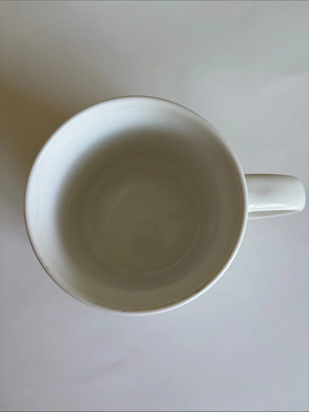Williams Sonoma Gold Monogram Initial P Mug White Gold